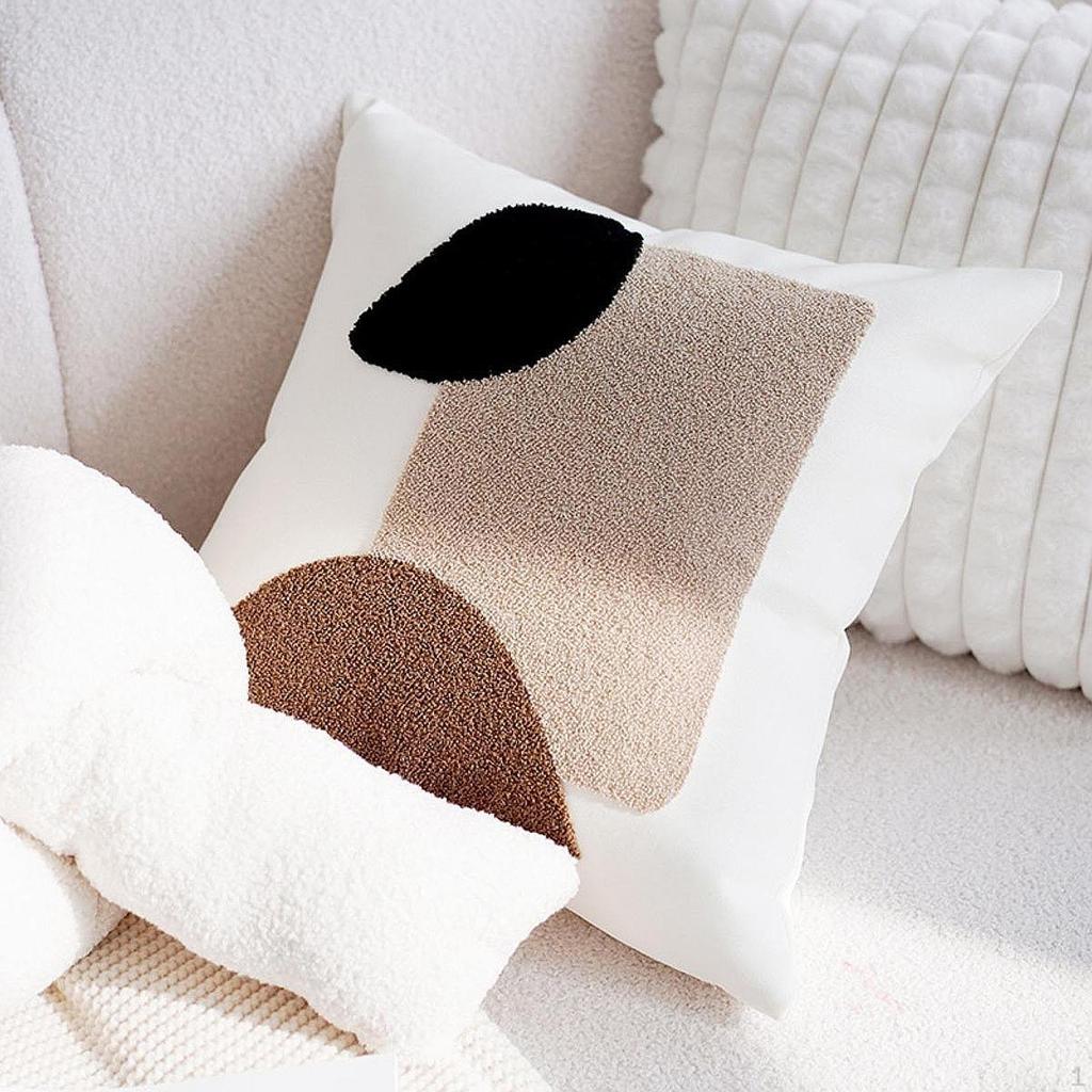 Pillow Cover Cushion Case Square for Farmhouse Sofa Room