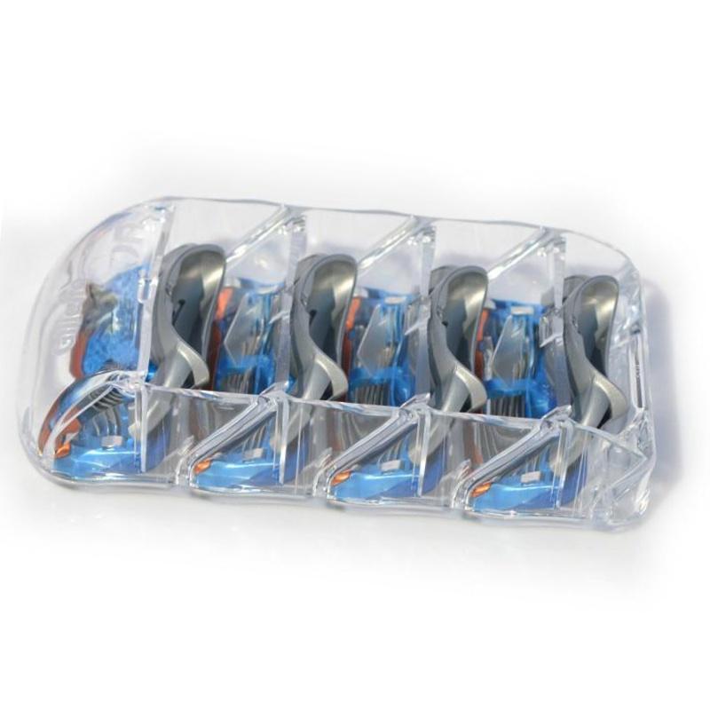 4 шт. Fusione бритвенные головки для бритвы для мужчин, фирменные ручные безопасные бритвенные лезвия