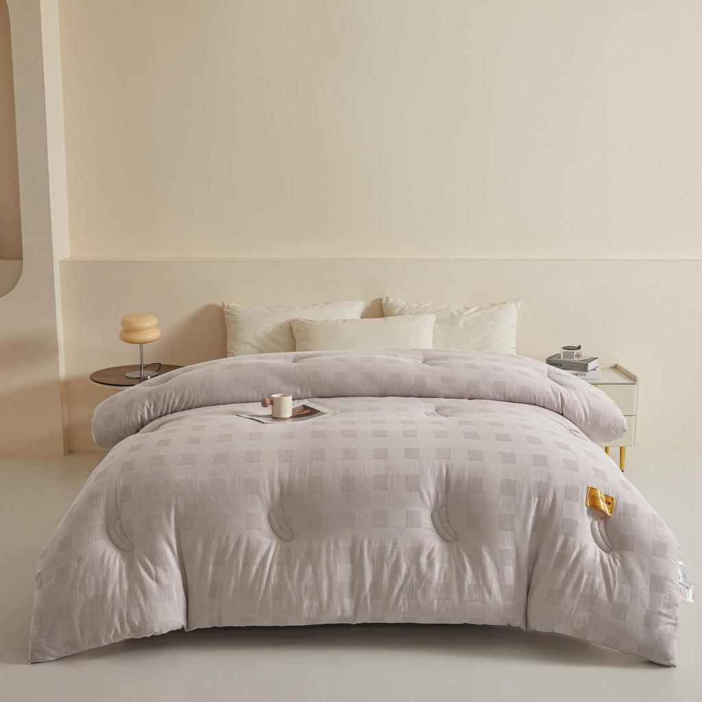 Pure Cotton Soybean Quilt with 30% Protein Fiber - All-Season Comforter.
