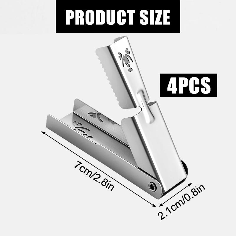 4Pcs Crayfish Peeler Tool, Stainless Steel Crawfish Sheller Device Quick Shrimp Tails Remover Tool Practical Gadget Accessories