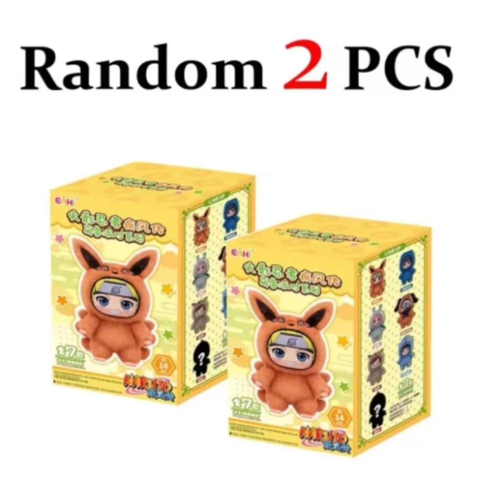 Heiß Naruto Itachi Sasuke Kakashi Gaara Serie Blind Box Trendige Spielzeugfigur Plüschanhänger Sammlung Geburtstagsgeschenk