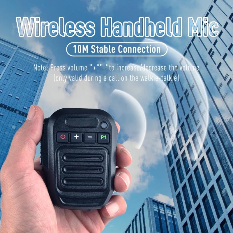 Wireless Speaker Microphone Suitable For Two Way Radios With Long Battery Lifes And Clear Sound Emergency Response Team