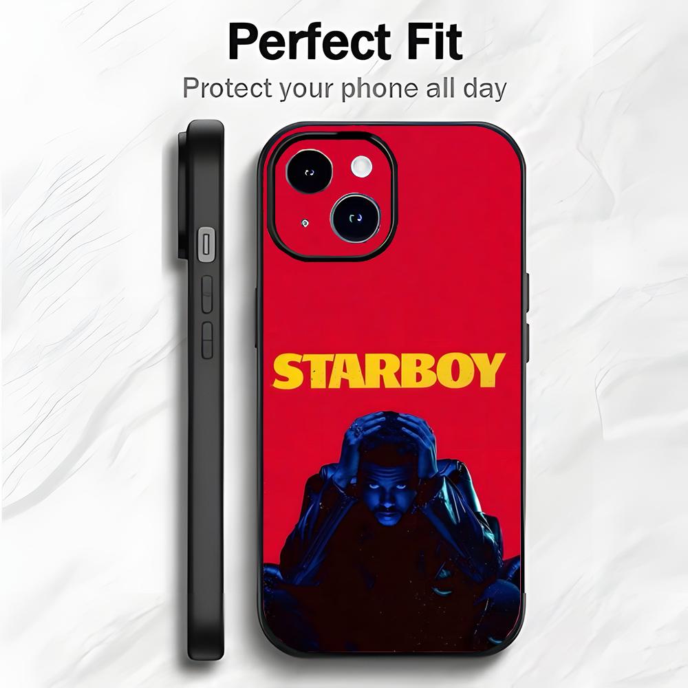 

Smooth Rnb Singer T-The Weeknd Phone Case Phone Case Soft Packaging Lightweight For iPhone17 16 15 14 13ProMax iphone17air