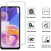 Coque pour Samsung Galaxy M23 5G - Transparent - Ultra mince - Protection écran en verre trempé - Souple