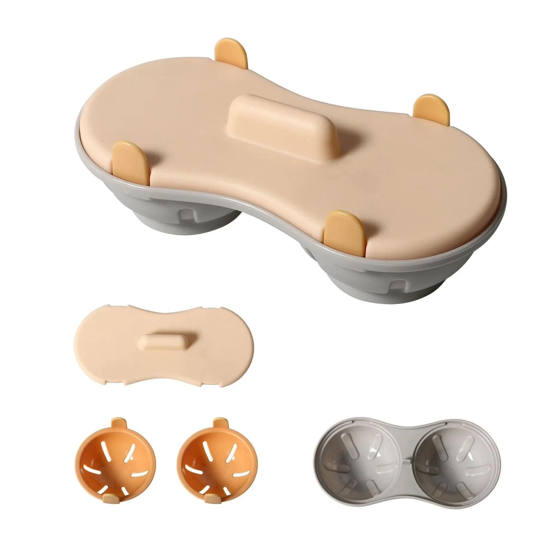 

Microwave Oven Egg Poacher 2 Grid Plastic with Lid Portable Easy-cleaning Steamed Egg Container Home Kitchen Cooking Gadgets