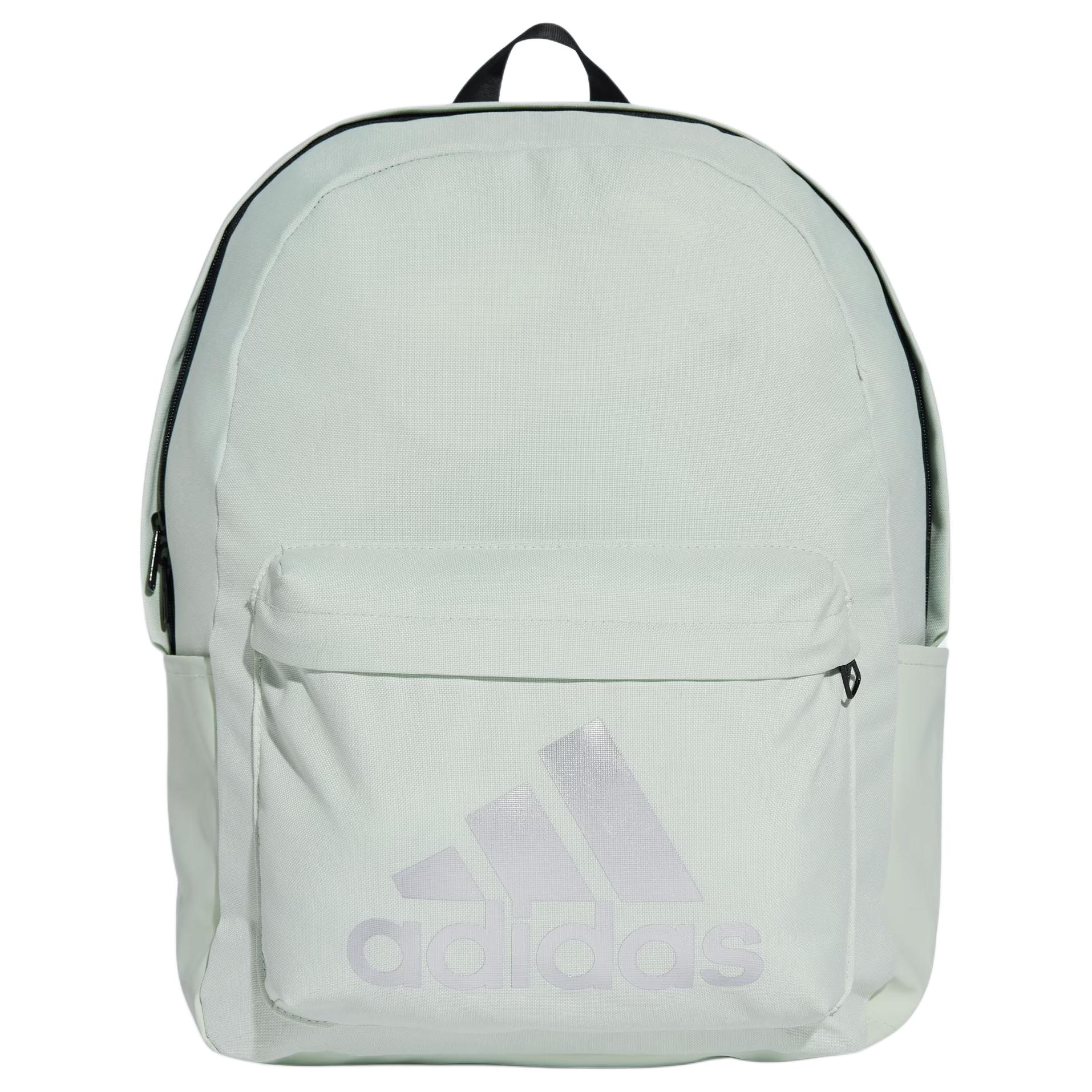 

Adidas Originals Recycled Polyester Backpack Regular Unisex Linen Green & Metallic Silver Adidas IX7988