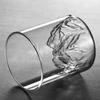 High Borosilicate Transparent Mountain Viewing Glass Tibetan Mountain Glass Whiskey Glass Home Creative Bar Cup
