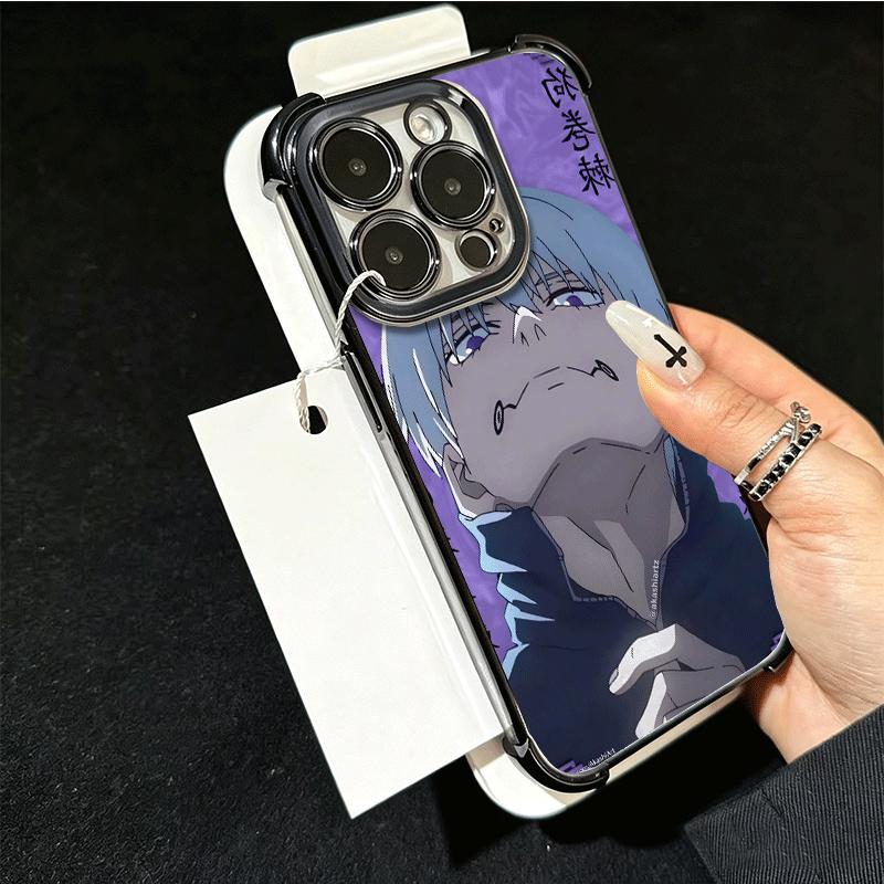 Anime Inumaki Toge JUJUSU Plating Phone Case For Xiaomi Poco X5 X6 X7 X8 Pro Max F8 Ultra F7 M8 M7 M5S Redmi 15C 15 14C 13C 13 X
