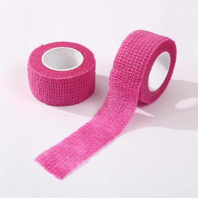 Cute Cartoon Elastic Finger Bandage - Non-woven, Self-adhesive, Durable Student Anti-Wear Wrap