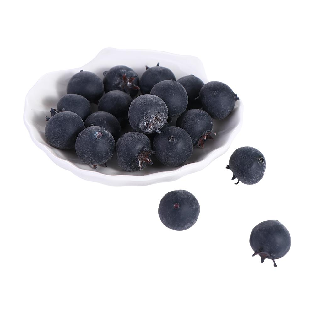 Fruit Model Photo  Props Party Garden Simulation Blueberry Artificial Blueberry Fake Fruit Simulation Fruit Home Decoration