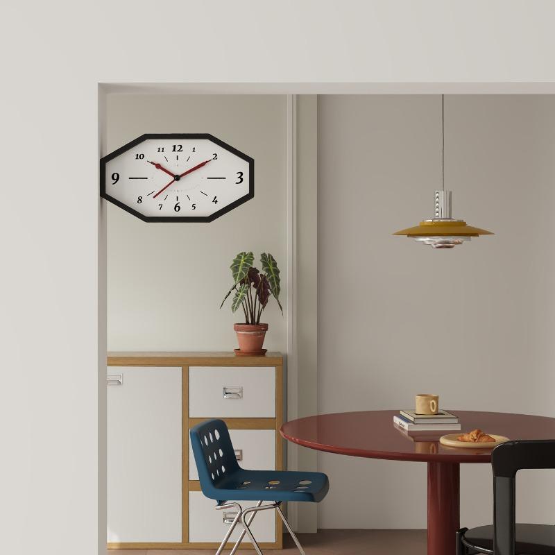 Minimalist Double Sided Wall Clock Living Room Corner Wall Watch Bedroom Silence Clocks Entrance Hall Decorative Accessories