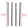Artudatech 4 Pezzi Guarnizione Esterna Finestrino Per Honda Insight 2010 2011 2012 2013 2014