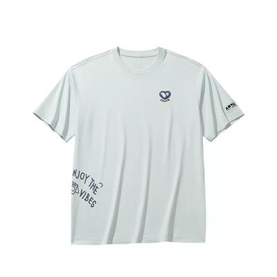 Casual Loose Short Sleeve T-Shirt Unisex Tops 172628113-2