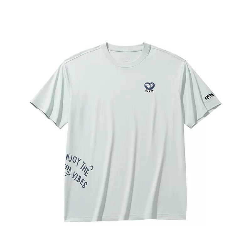 Anta Casual Loose Short Sleeve T-Shirt Unisex tops 172628113-2 S