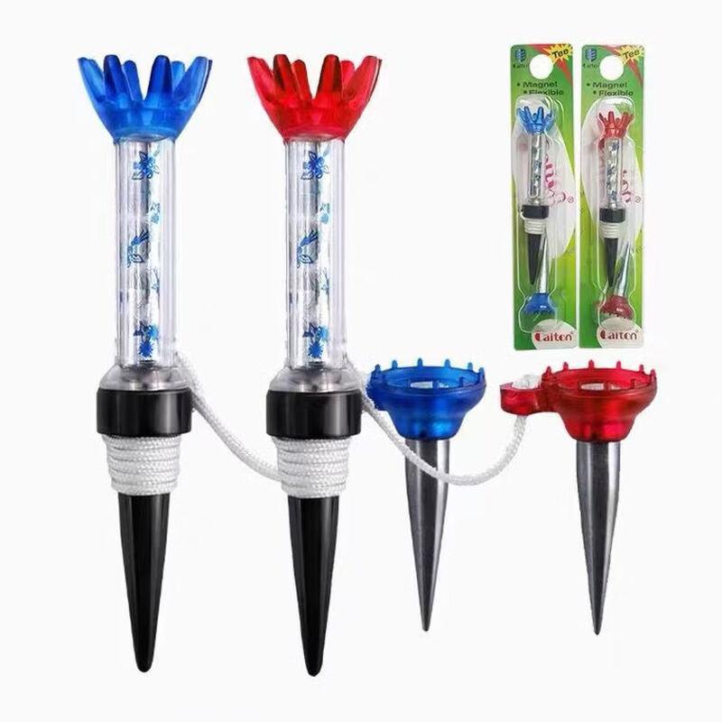 Fengyi 80mm Magnetic Golf Tees with Anti-Lost Rope (5-Pack)