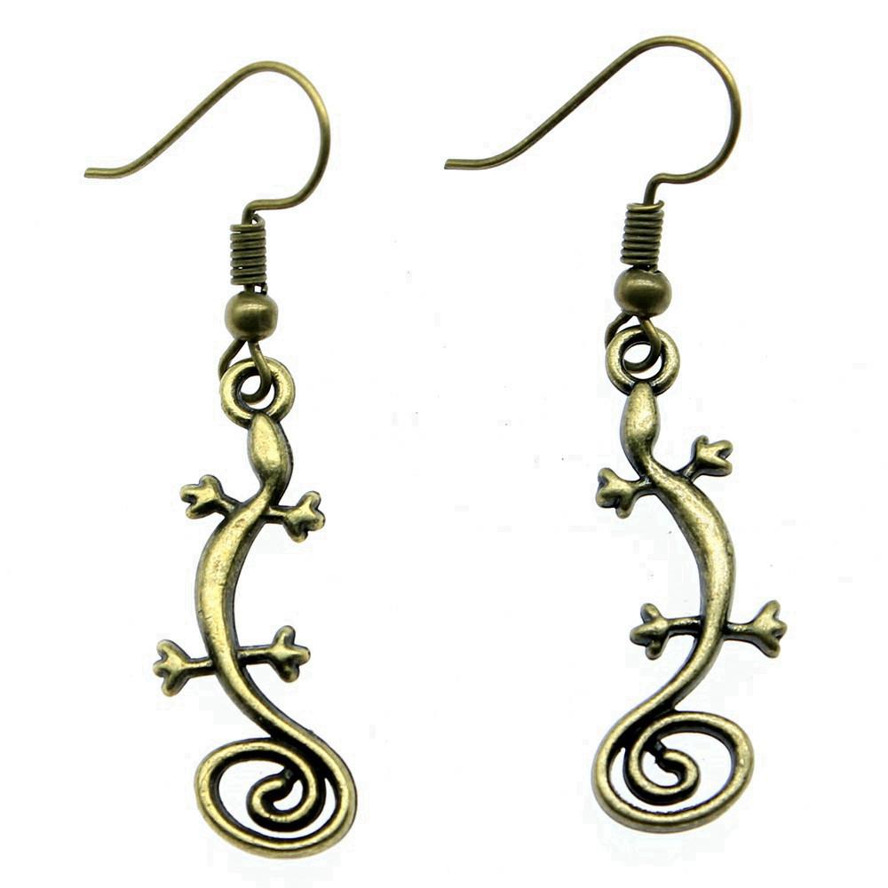 Gothic Spider Charm Dangle Earrings Halloween Horror Arachnid Drop Earrings Dark Punk Goth Jewelry