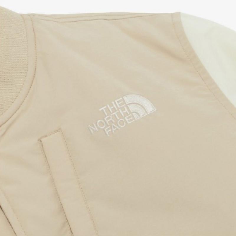 The North Face Kids Varsity Jacket Light Beige Nj3nq55t