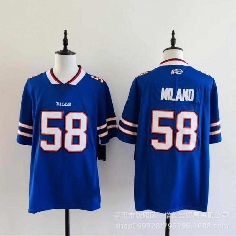 Buffalo Bills Football Jersey Embroidered Team Sports Uniform Men