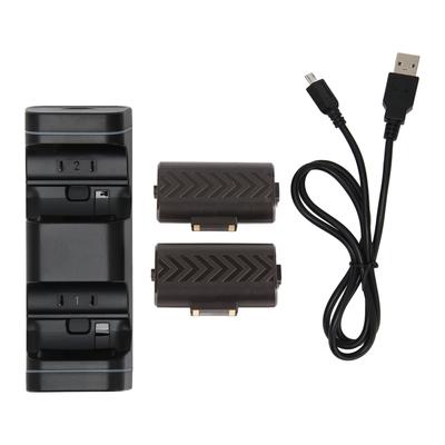 Controller Ladestation Professionelle Dual-Ladestation mit 2 Stück 800mAh Akku