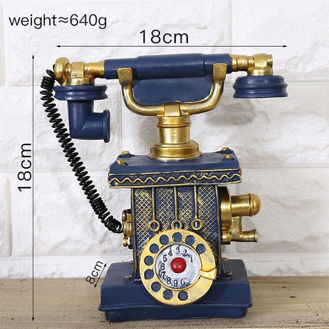 Amerikanisches Retro-Kamera-Telefon-Modell Kreative Harz-Möbelladen-Dekoration und Geldkasse Sparschwein