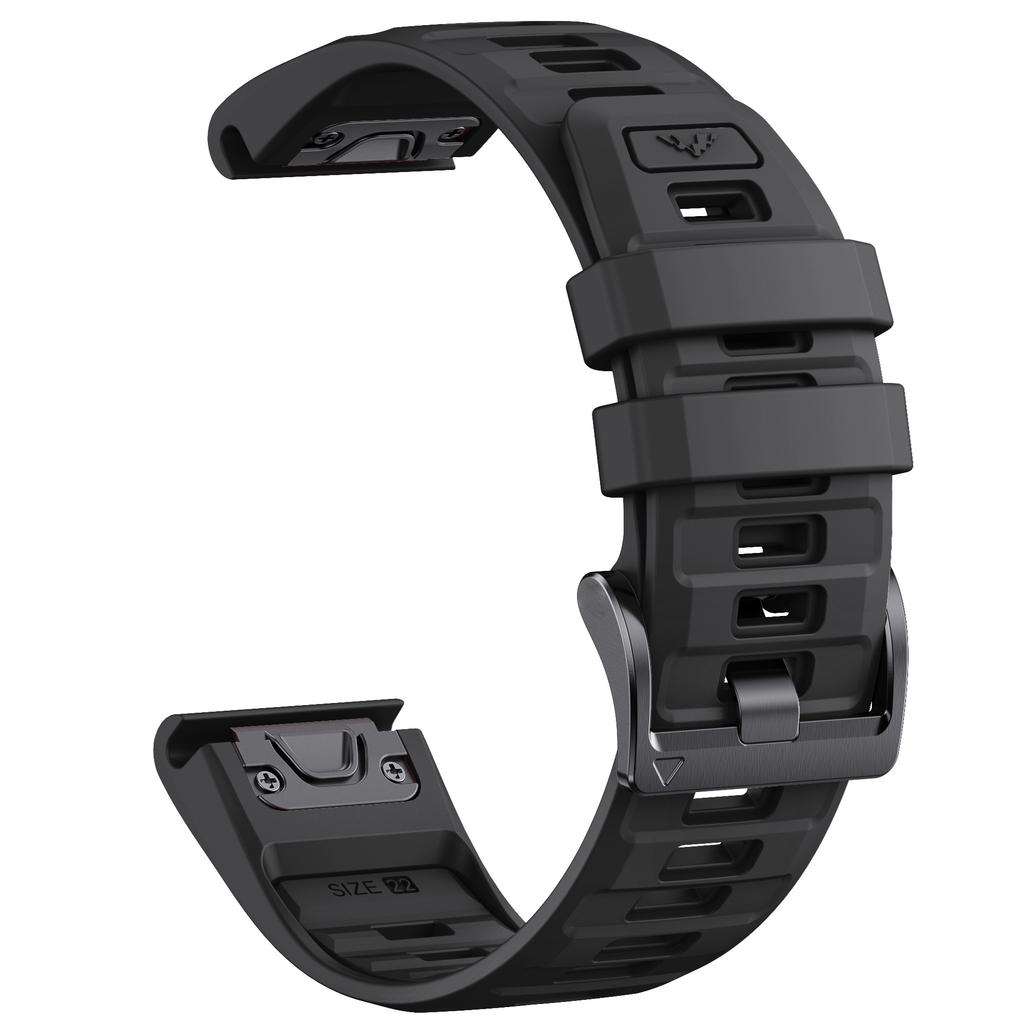Rychloupínací 22mm 26mm řemínek na hodinky Fenix8 pro Garmin Fenix E 8 47mm 51mm 7 7X 6 6X/Epix Pro/Enduro 3 Dvoubarevný silikonový pásek náramek