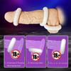 MELEON 3pcs/lot Delay Ejaculation Penis Ring Enlargement Penis Reusable Sex Toy for Men