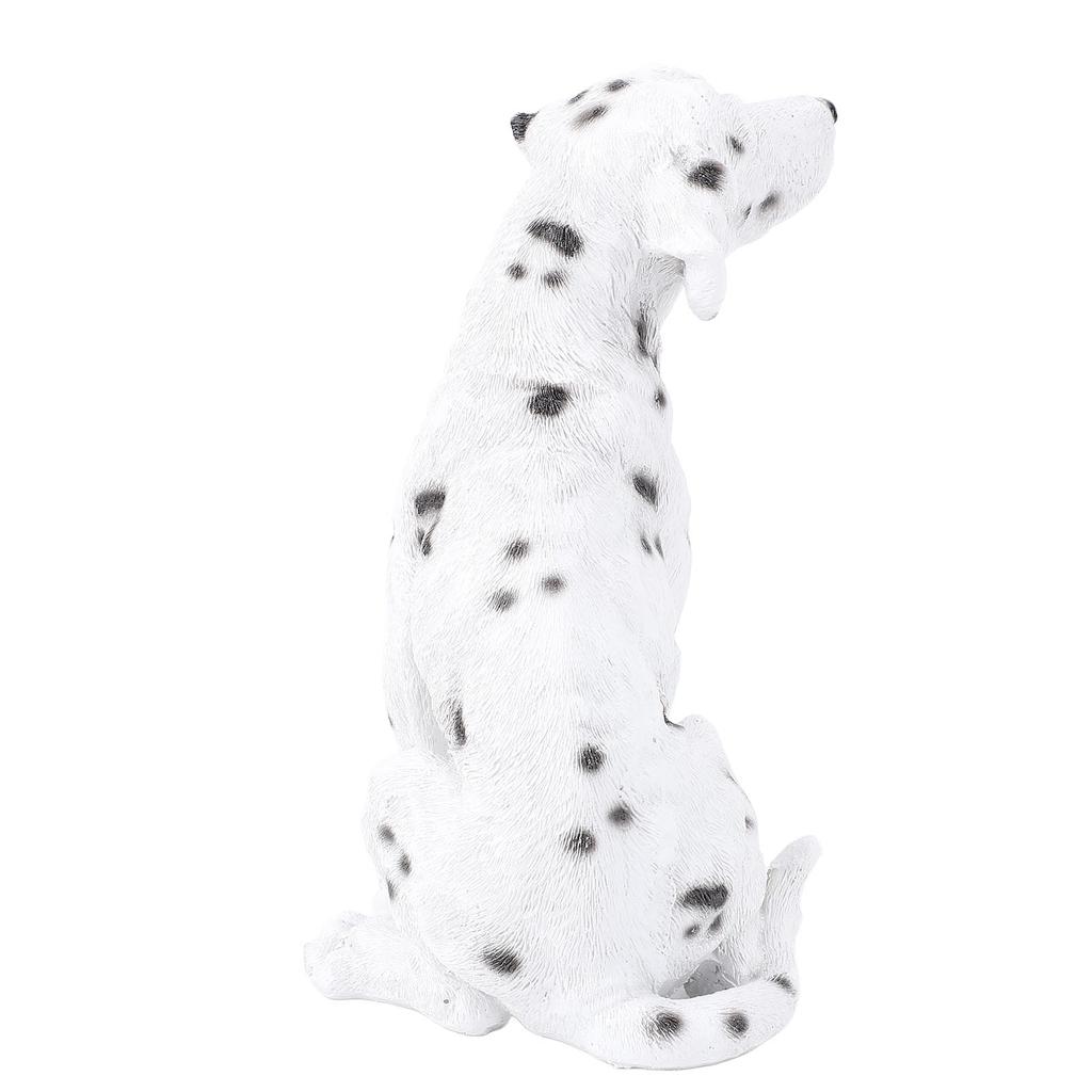 Psí soška Pryskyřice Roztomilý vzhled Vodotěsná Odolná proti vyblednutí Realistický vzhled Štěně Stolní ozdoba