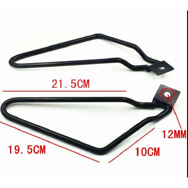 Locomotive Side Bags Modification Belts Wear-resistant Motorcycle Bag Strap  Genuine Leather Belt Universal Bike Bag