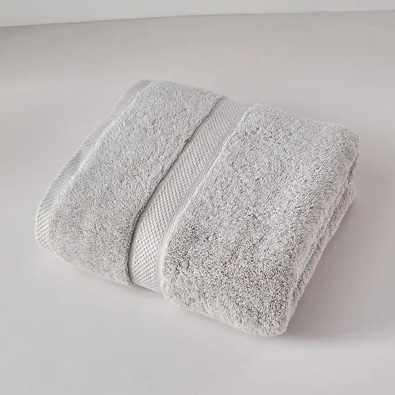 800g High Quality Long-staple Cotton Bath Towel Household Hotel Bathroom Big Towel Men's And Women's Adult Bath Towel