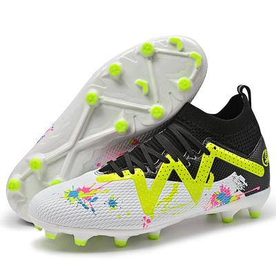 Gençler ve Yetişkinler İçin Unisex Yüksek Bilekli Kaymaz Futbol Halı Saha Ayakkabıları