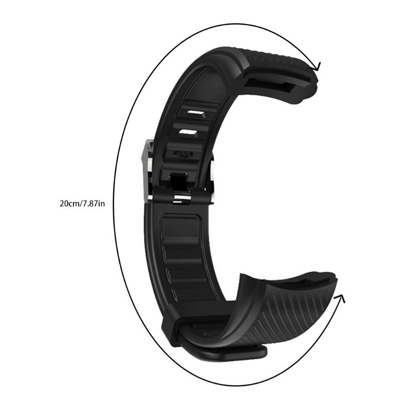 Cinturino Universale di Ricambio per Orologio per C5S C6S C6T Braccialetto Impermeabile in TPU Sportivo Antisuore Portatile Cinturino da Polso