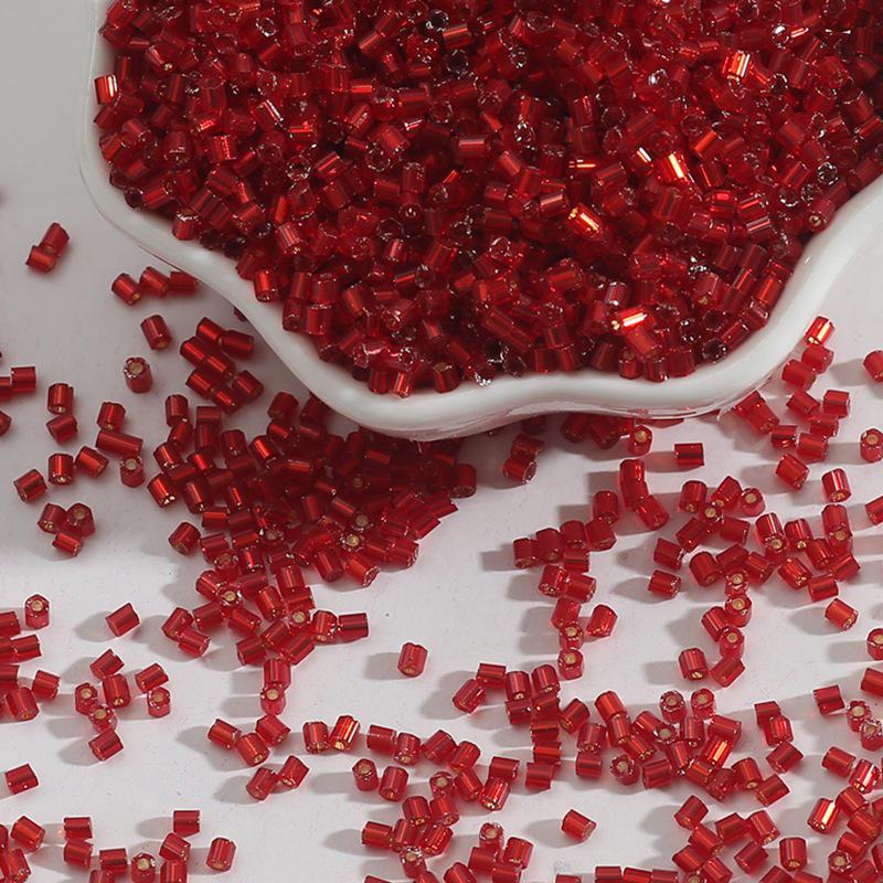 DIY Handgemachte Perlen-Haarnadel: Kreuzstich Glasperlen, Versilbertes Zubehör für Hochzeitskleid/Tasche