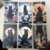 Black Cat Tarot Shadowy Cat Deck Feline Deck 78 Pcs Tarot Cards Based on Rider Waite System for Beginners 10.3*6cm