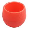Colourful Mini Round Plastic Plant Flower Pot Garden Home Office Decor Planter