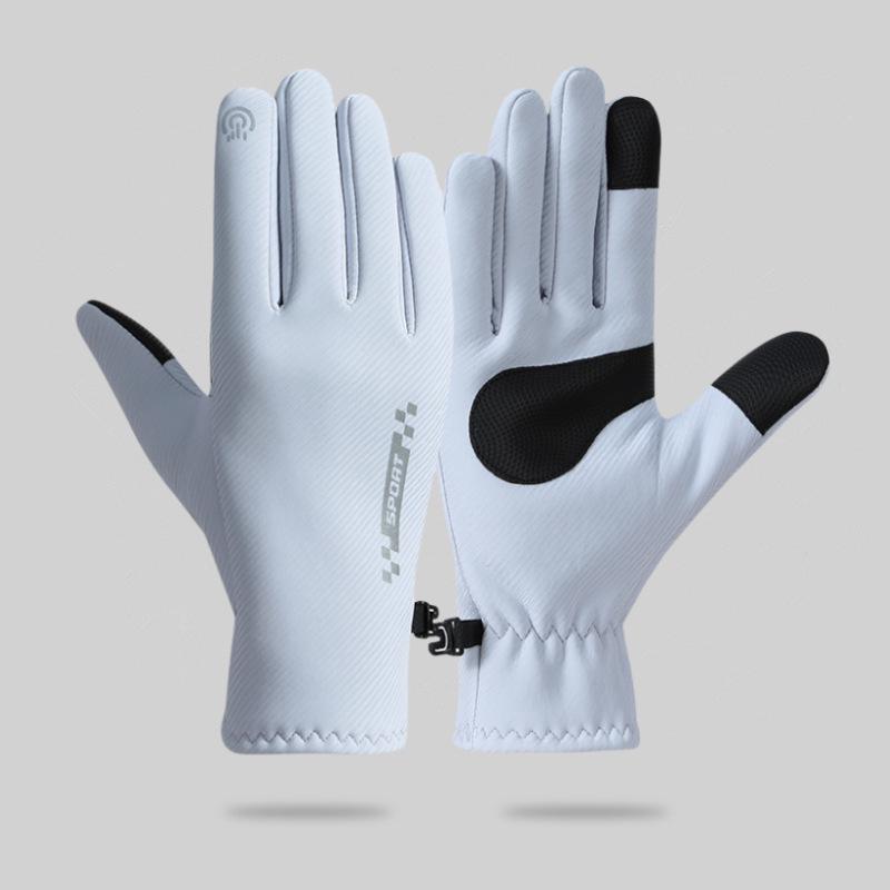 

Unisex Winter Cycling & Skiing Touchscreen Gloves - Windproof, Coldproof, Waterproof, Plush Cotton for Electric Motorcycle
