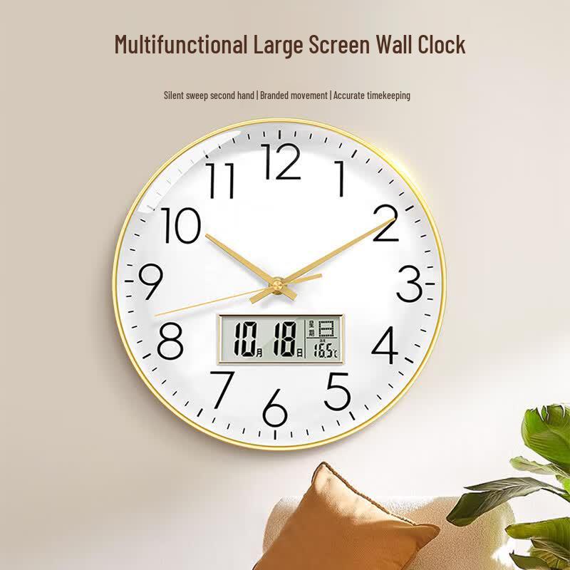 Orologio da Parete al Quarzo Silenzioso Minimalista Zhongxiaobai