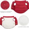 New Winter Thick Dog Coat with Leash Buckle