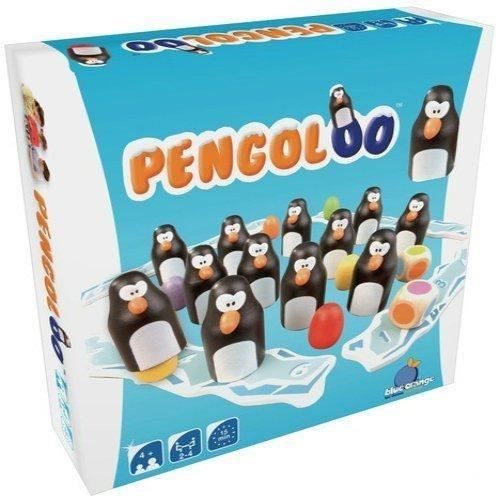 Jeu de société pengoloo - blue orange - pingouins en bois - mixte - intérieur
