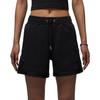 New Jordan As W J Flt Flc SS25 Casual Shorts Women's Black HJ1339-010