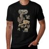 Mushrooms Pattern T-Shirt Plus Size Summer Short Sleeve T-Shirt