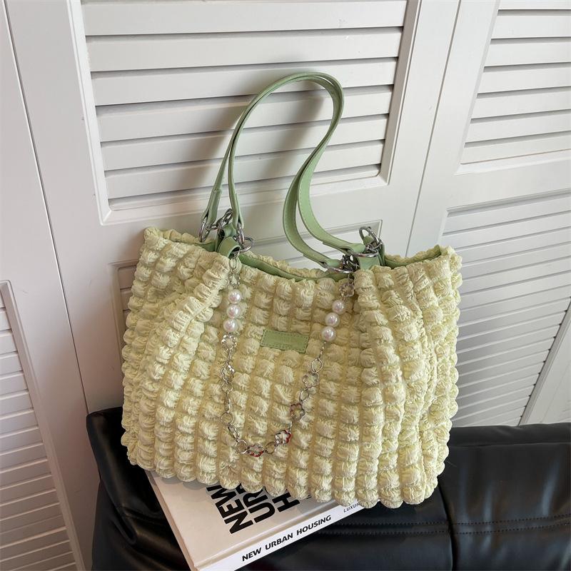 Premium sense large-capacity bag women's new trendy fashion shoulder bag underarm bag versatile tote bag