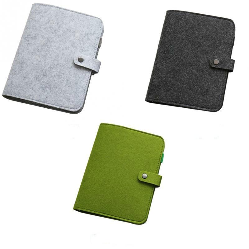 A5 A6 Spirála Cestovní deník Obal na notebook Plsť 6 otvorů Vintage Diář Plánovač DIY Pořadatel Škola O