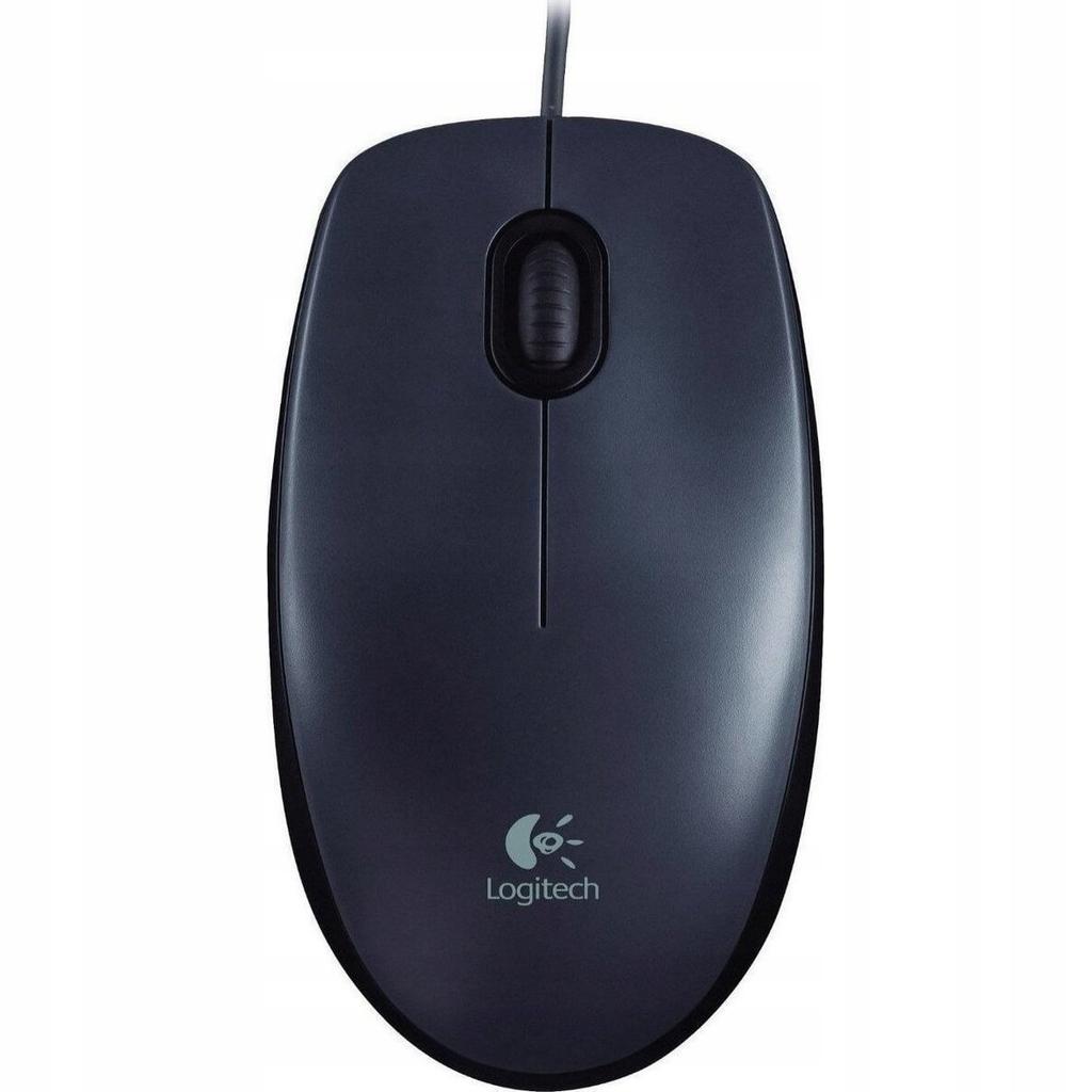 Souris filaire optique noire Logitech M90