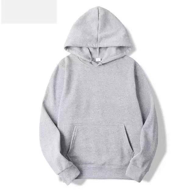 American Streetwear Men's Fleece-Lined Hoodie for Autumn/Winter - Thickened, Casual, and Fashionable.