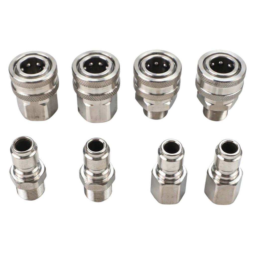 Stainless Steel Connectors Pressure Washer Adapter As Shown Rust Resistant Material Suitable For Hot Cold Water