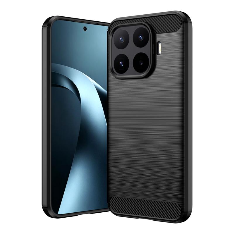 For Xiaomi 17T Pro 17T Case Soft Carbon Fiber Brushed Texture Rugged Shield Anti-Fingerprint Back Cover for Xiaomi Mi 17 T