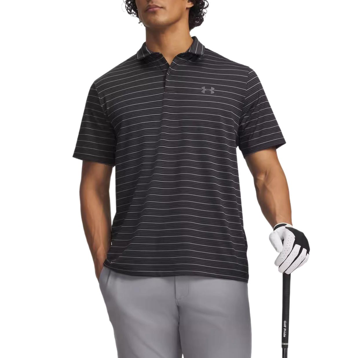 Under Armour Matchplay SS26 Comfortable Soft Golf Shirt Men tops 6010980-001 S