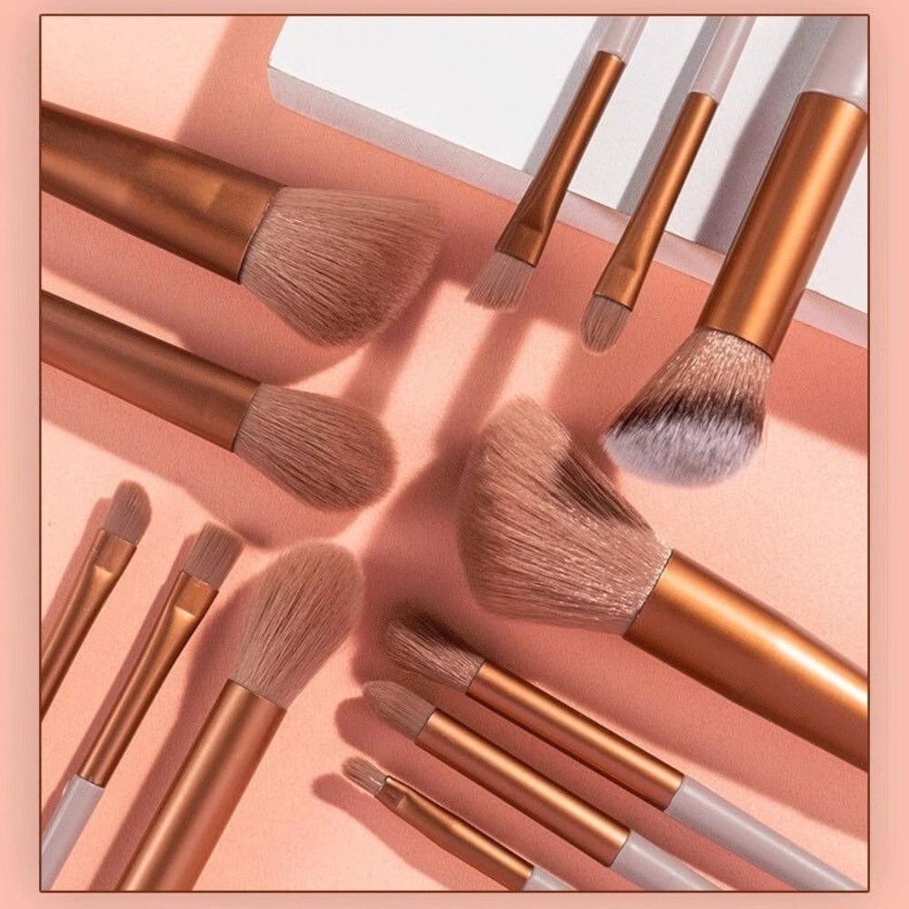 13pcs with Storage Bag Makeup Brush Set Professional Make Up Tools Eye Shadow Brush Contouring