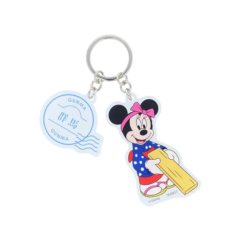 

[Sunstar Stationery] disney key ring acrylic DREAM TRAVEL minnie mouse Gunma prefecture S8348448