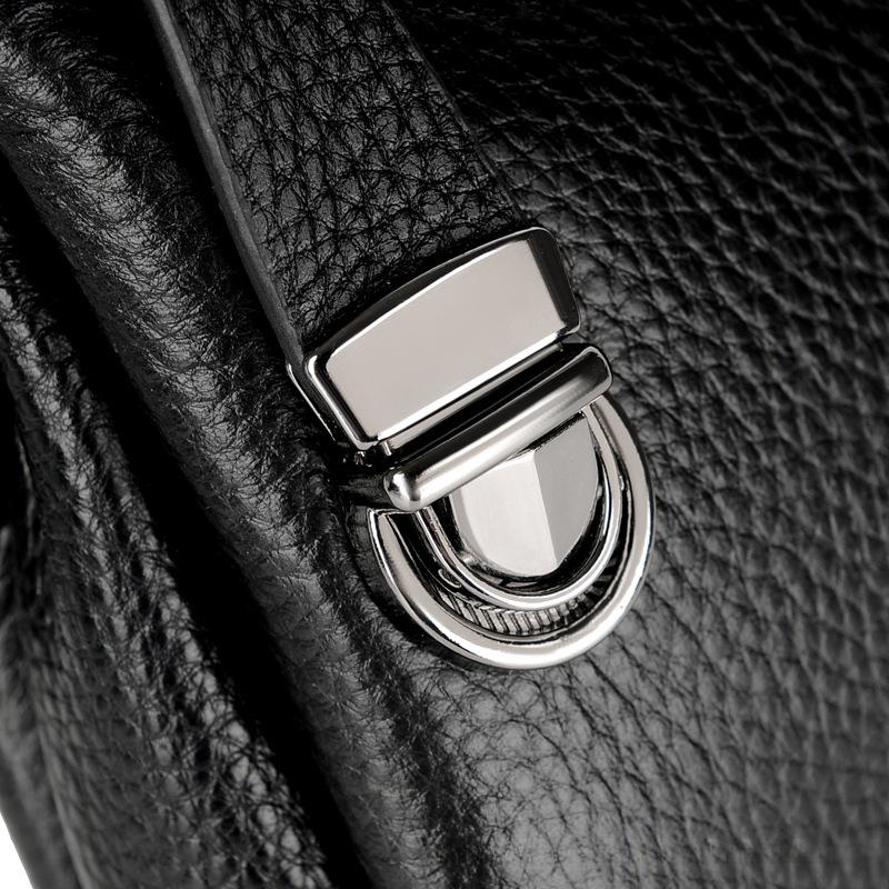 Äkta Herrhandväskor Herrläderväskor Business Casual Kuvertväskor Kohudskuplungar Herrväskor Plånböcker med Stor Kapacitet